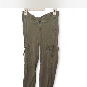American Eagle Outfitters Women's Olive Straight Leg Pants